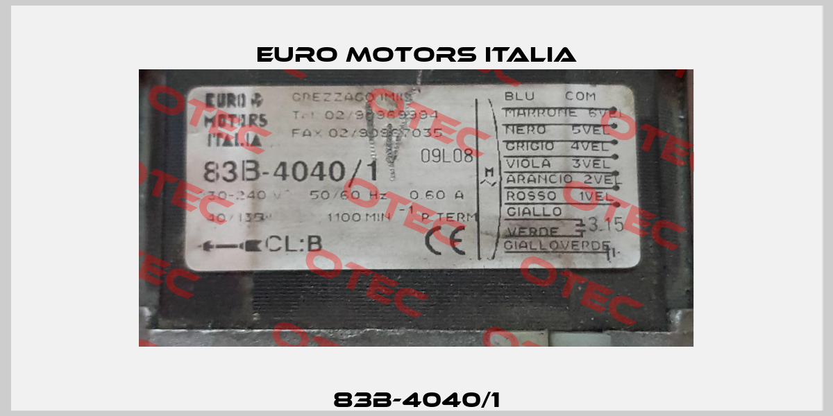 83B-4040/1 Euro Motors Italia