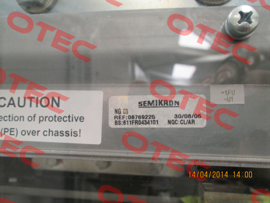 NG 03, Ref:08769225 - OEM product, not available  Semikron