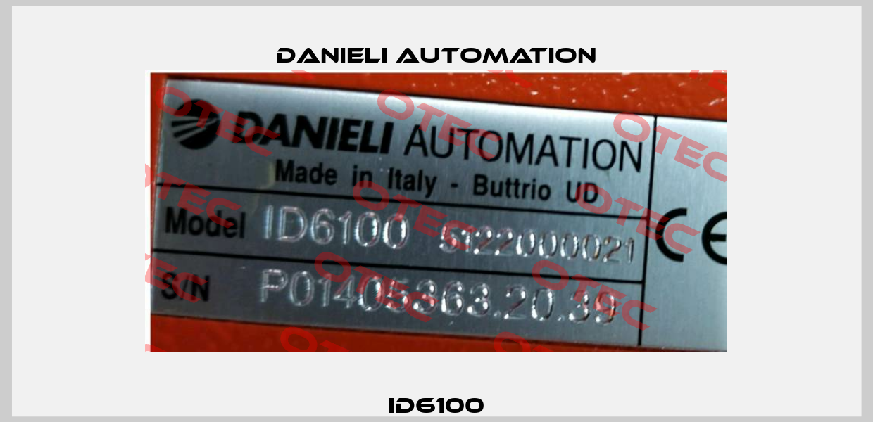 ID6100 DANIELI AUTOMATION