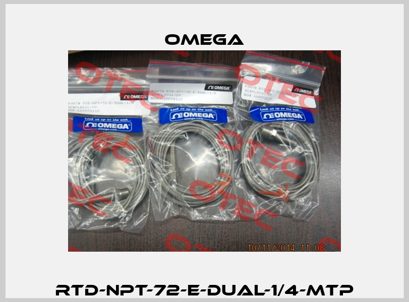 RTD-NPT-72-E-DUAL-1/4-MTP Omega