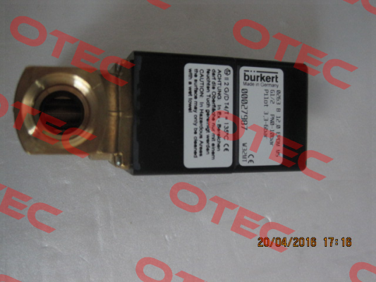 00027987 / Type 0263 Burkert