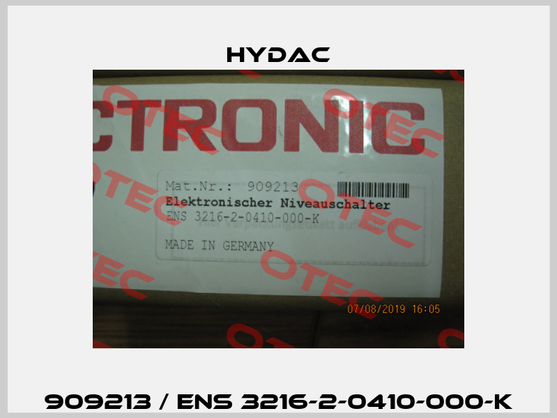 909213 / ENS 3216-2-0410-000-K Hydac