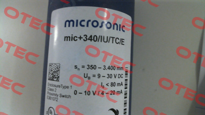 p/n: 22421, Type: mic+340/IU/TC/E Microsonic