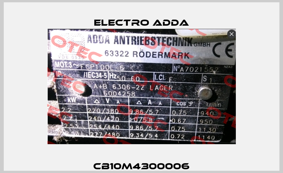 CB10M4300006 Electro Adda