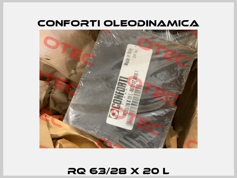 RQ 63/28 X 20 L Conforti Oleodinamica