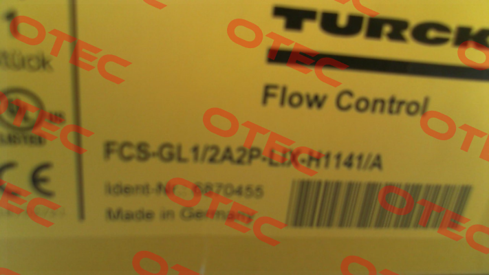 p/n: 6870455, Type: FCS-GL1/2A2P-LIX-H1141/A Turck