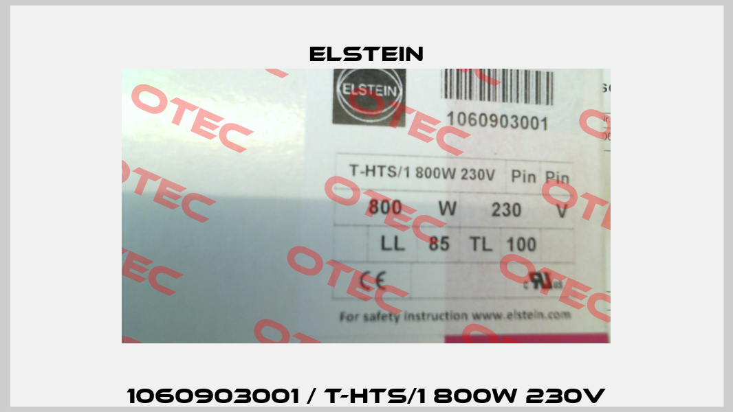 1060903001 / T-HTS/1 800W 230V Elstein