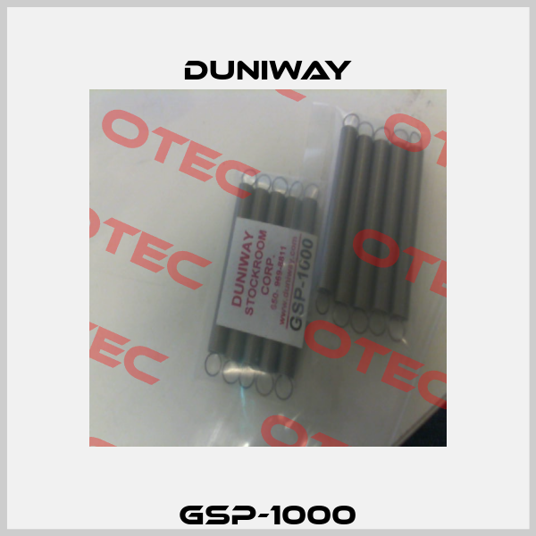 GSP-1000 DUNIWAY