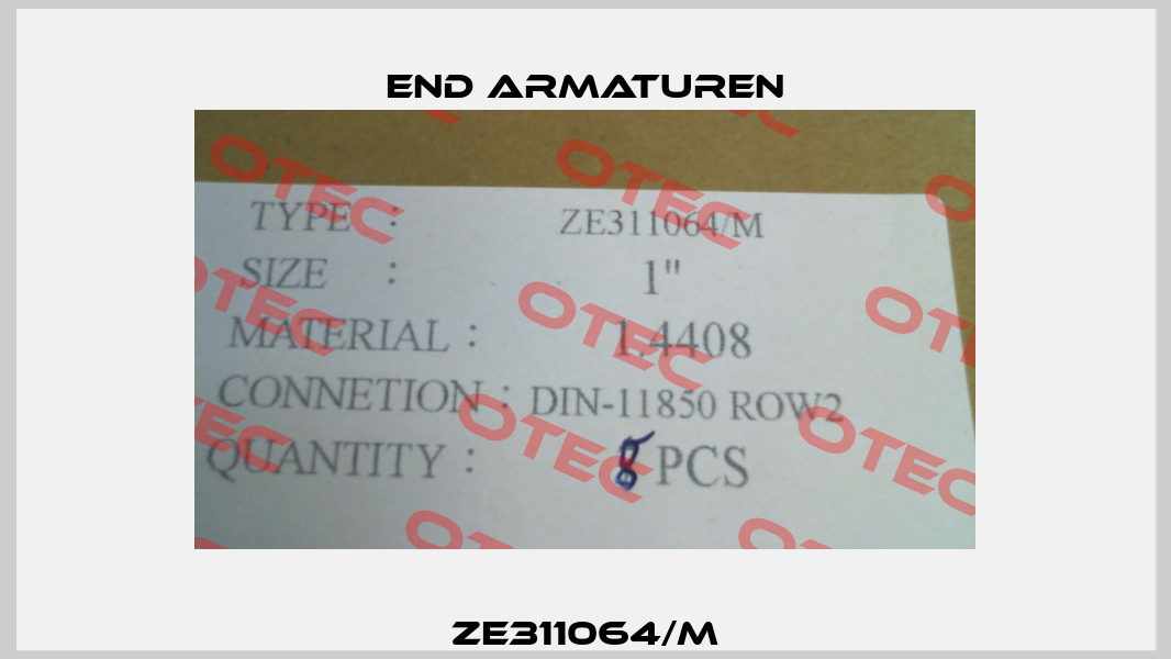 ZE311064/M End Armaturen