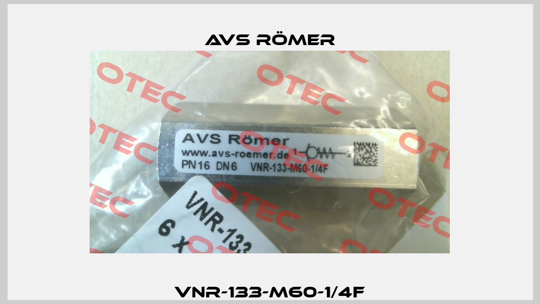 VNR-133-M60-1/4F Avs Römer