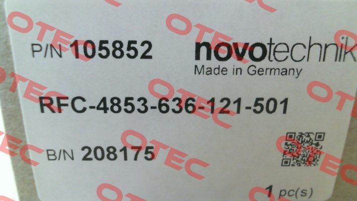 RFC-4853-636-121-501 Novotechnik