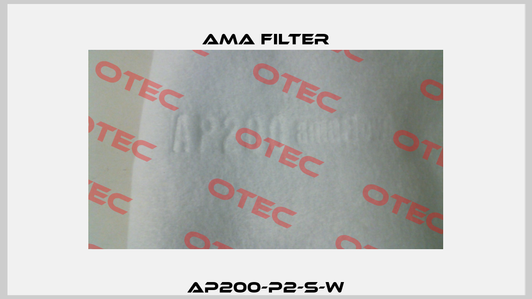 AP200-P2-S-W Ama Filter
