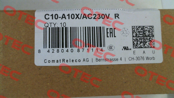 C10-A10X/AC230V Comat Releco