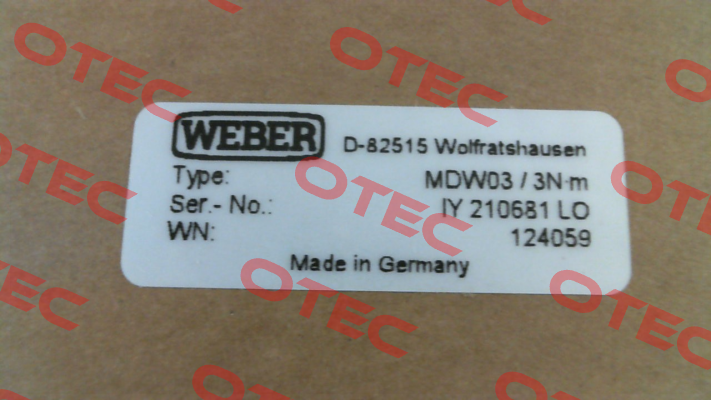 124059 Weber
