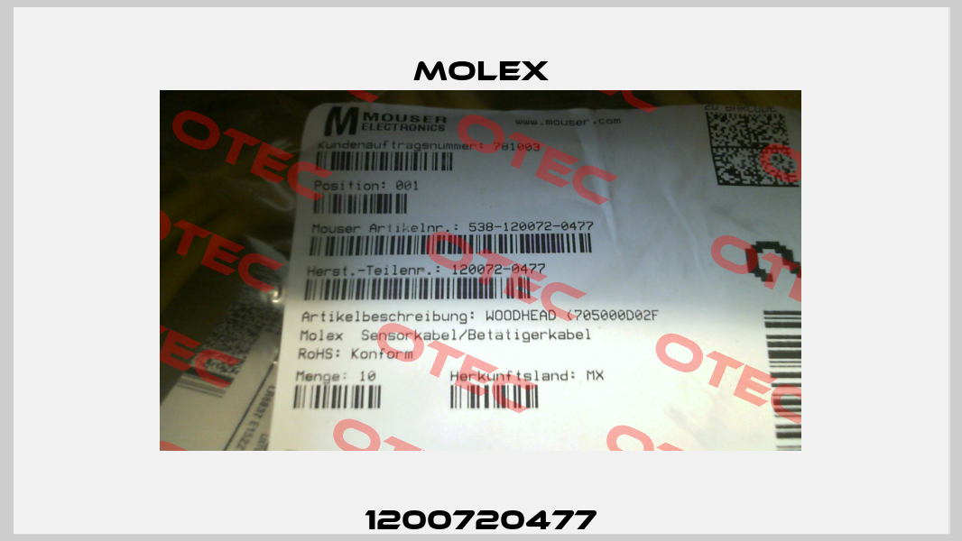 1200720477 Molex