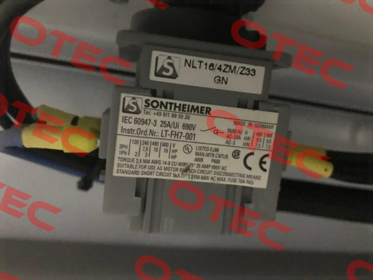 NLT16/4ZM/Z33 Sontheimer