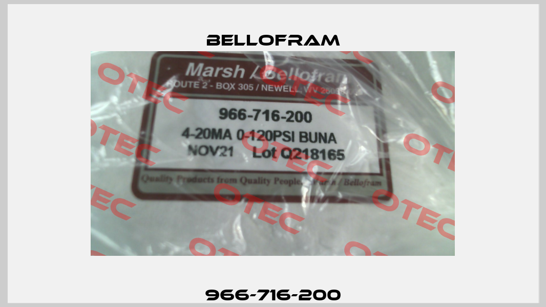 966-716-200 Bellofram