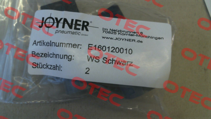 E160120010 Joyner Pneumatic