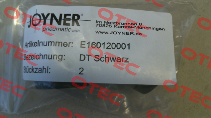 E160120001 Joyner Pneumatic