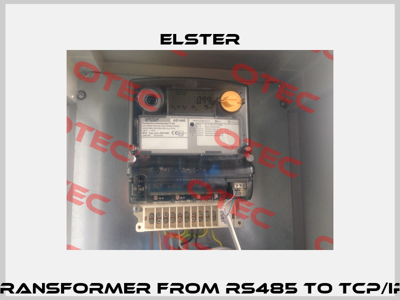 transformer from RS485 to TCP/IP  Elster