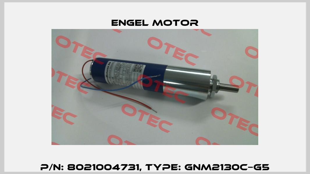 P/N: 8021004731, Type: GNM2130C−G5 Engel Motor