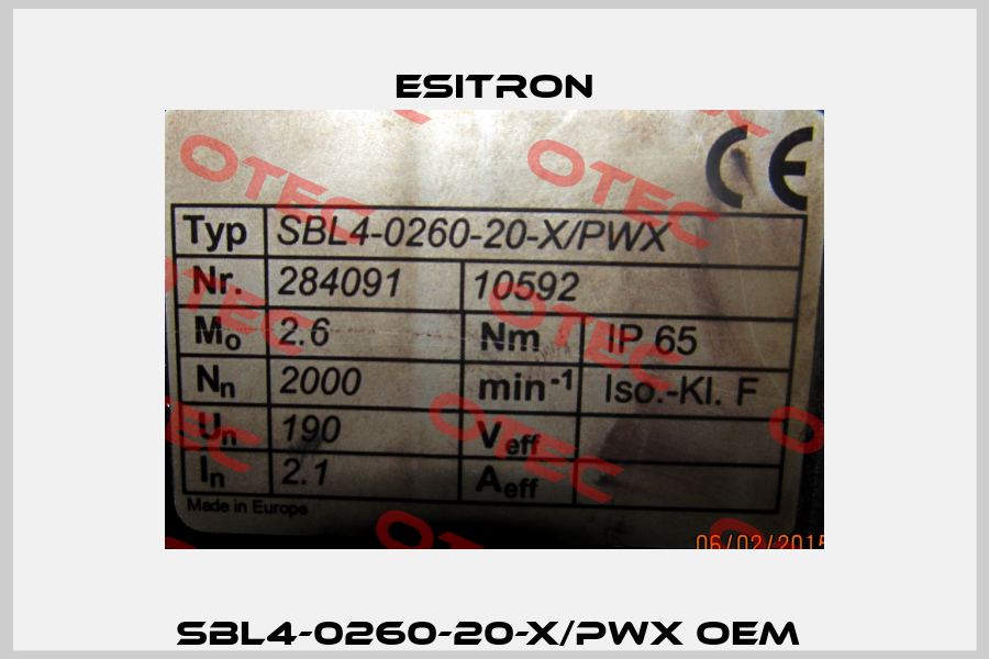 SBL4-0260-20-X/PWX oem  Esitron