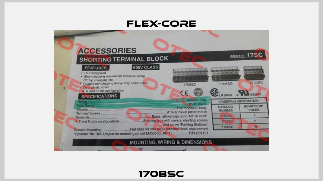 1708SC Flex-Core