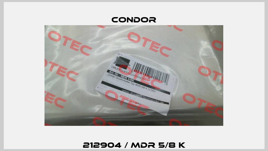 212904 / MDR 5/8 K Condor