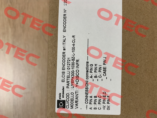 L/YEFK300-1030-BZ-L-100-4-CL-R Elcis