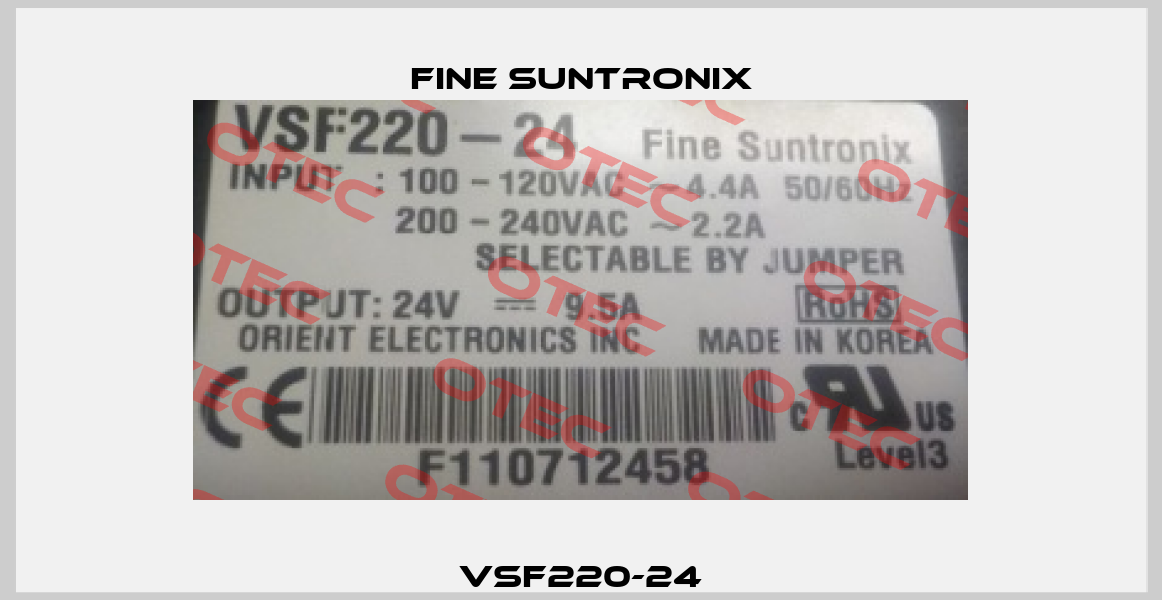 VSF220-24 Fine Suntronix