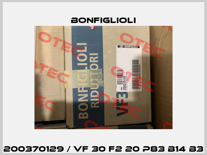 200370129 / VF 30 F2 20 P83 B14 B3 Bonfiglioli