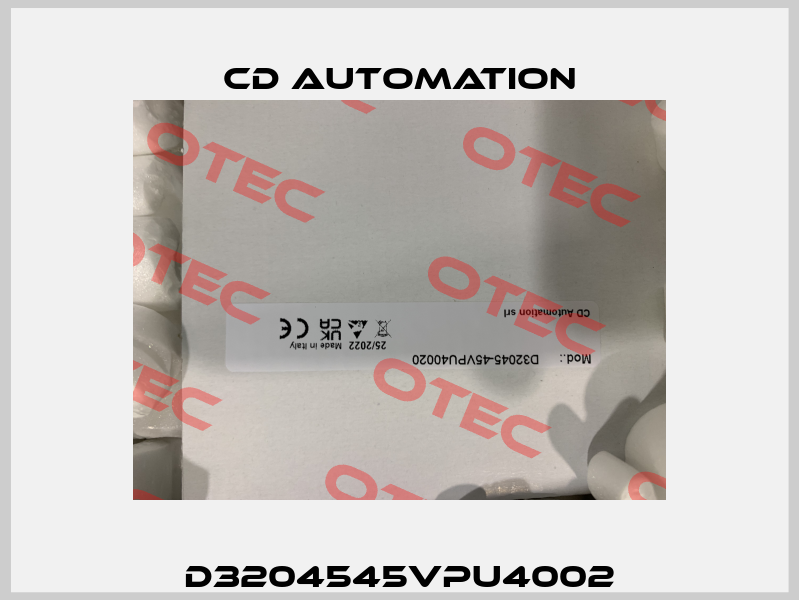 D3204545VPU4002 CD AUTOMATION