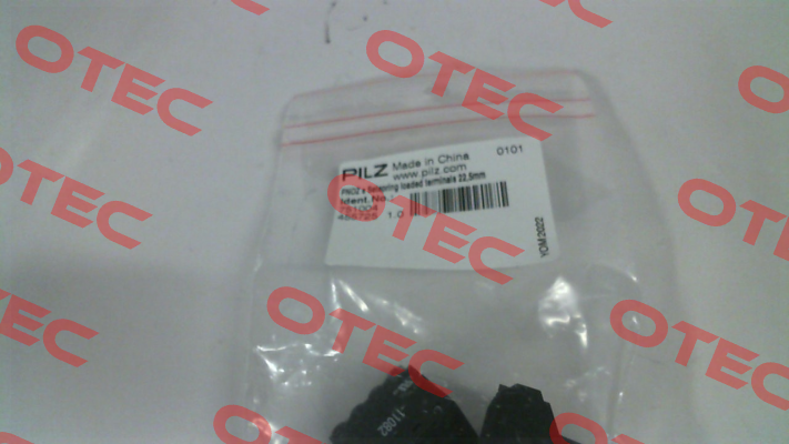 p/n: 751004, Type: PNOZ s Setspring loaded terminals 22,5mm Pilz