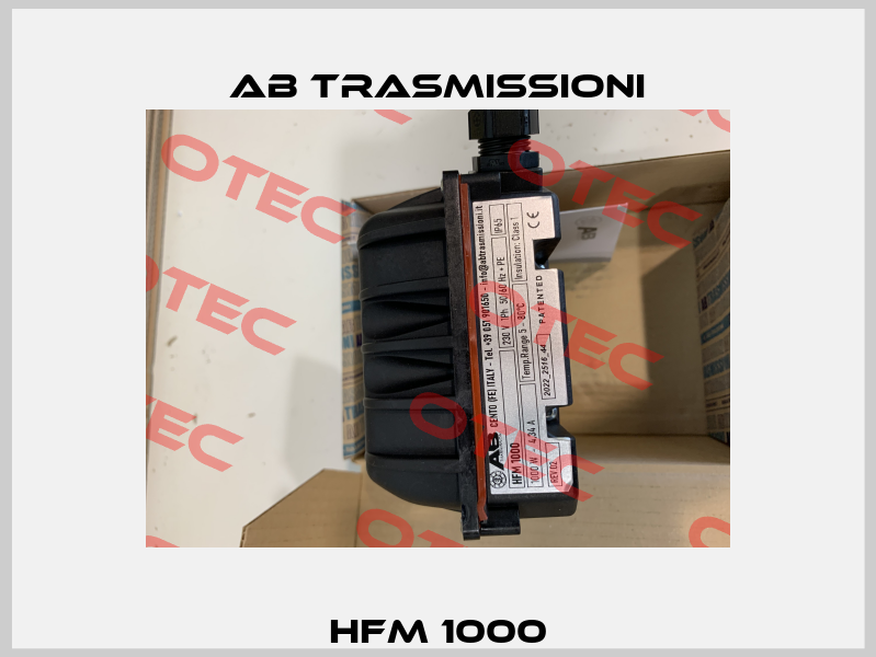 HFM 1000 AB Trasmissioni
