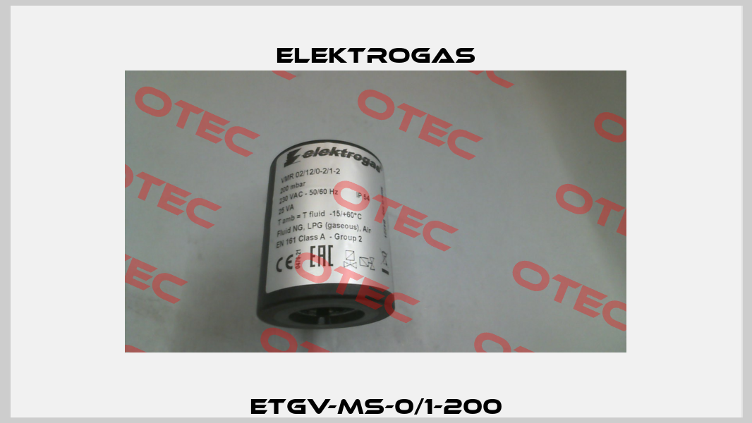 ETGV-MS-0/1-200 Elektrogas