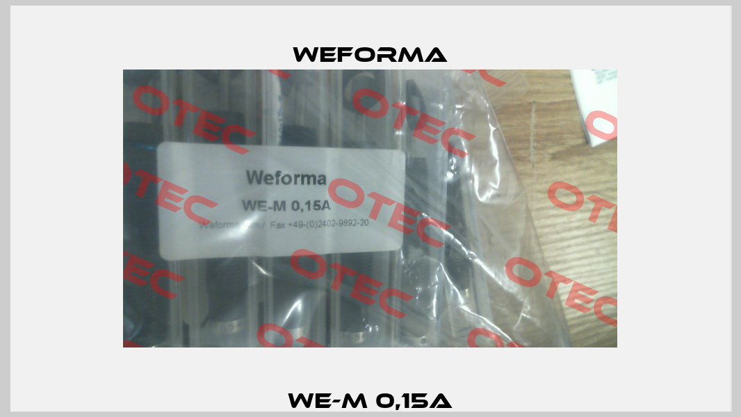 WE-M 0,15A Weforma