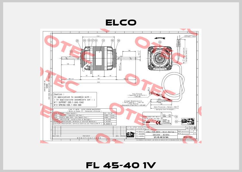 FL 45-40 1V Elco