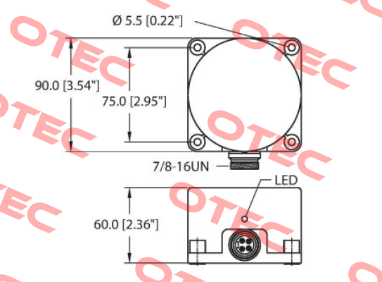 NI60-K90-VN4X-B2141 Turck