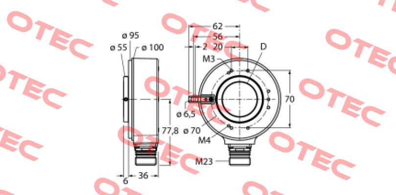 RI-42H30S4-2B1024-12M23 Turck