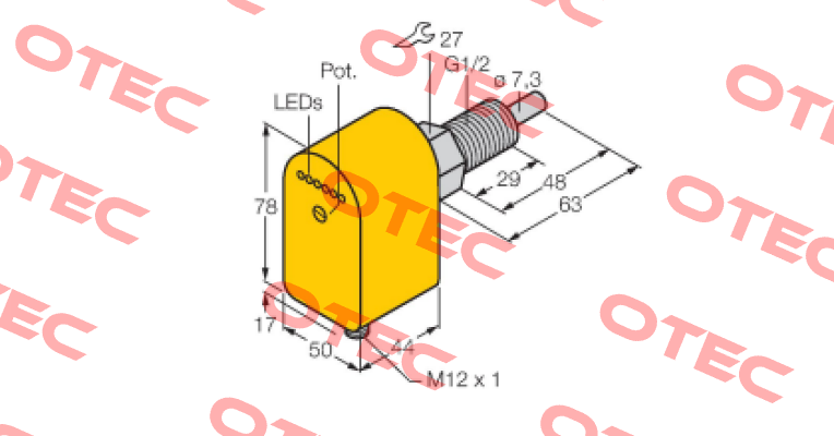 FCS-GL1/2A4P-LIX-H1141/V300 Turck