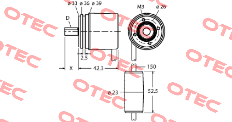 RM-46S8S-3C24B-CT 1M Turck