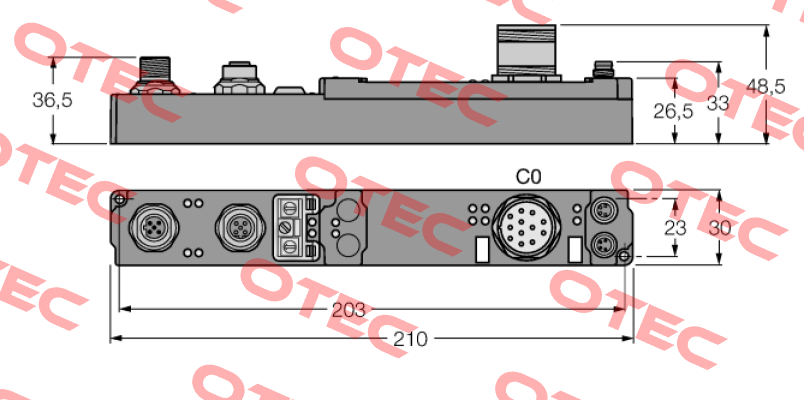 p/n: 6824444, Type: SDPB-10S-1005 Turck