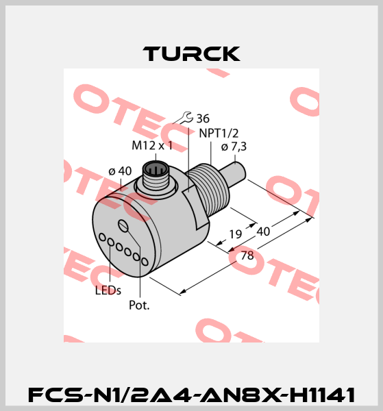 FCS-N1/2A4-AN8X-H1141 Turck