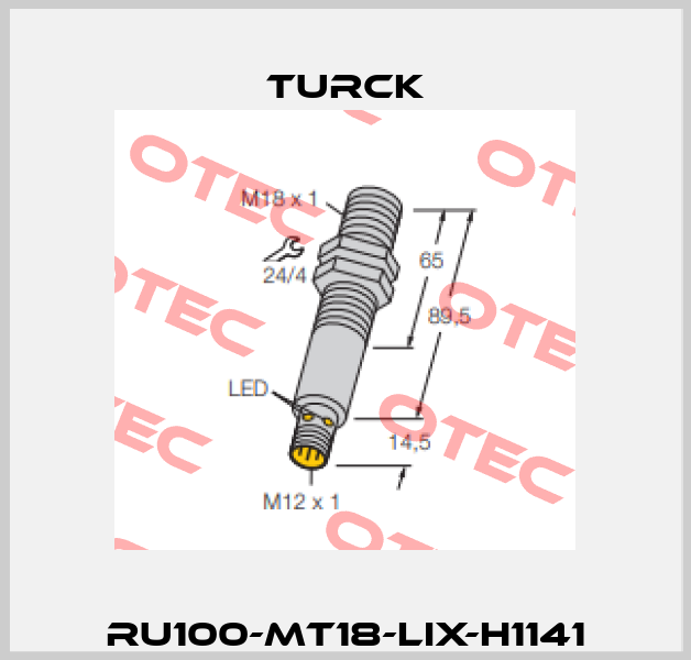 RU100-MT18-LIX-H1141 Turck