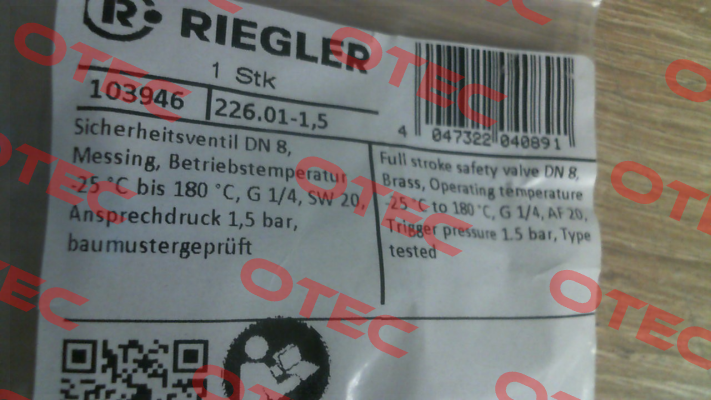 103946 / 226.01-1,5 Riegler