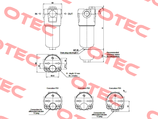 FMM-050-4-B-A-D-A06-N-P01 MP Filtri