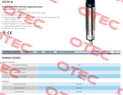 FAIZ/BN-3A Micro Detectors / Diell