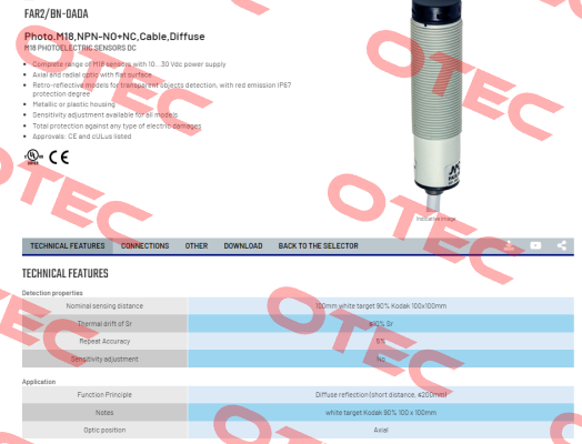 FAR2/BN-0ADA Micro Detectors / Diell