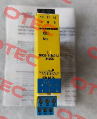 MK36-11EX0-LI/24VDC Turck