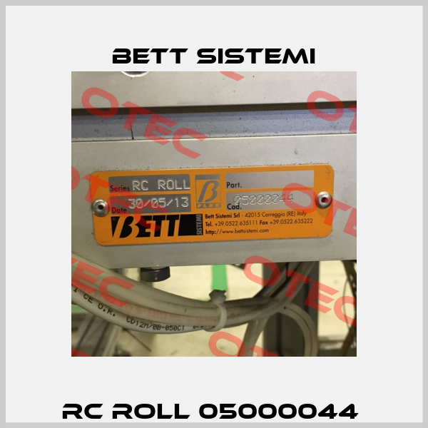 RC ROLL 05000044  BETT SISTEMI